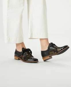 Abyssinian Lace Up -Shoe Shop Abyssinian20wVTSO Black Multi Leather Combo Hero