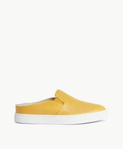 Shoe Shop -Shoe Shop Allie W Mustard Leather 2
