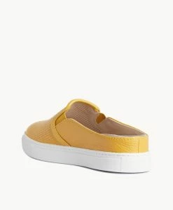 Allie Sneaker -Shoe Shop Allie W Mustard Leather 4