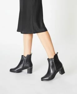 Alpha Ankle Boot 11 Alpha Ankle Boot -Shoe Shop Alpha22wMCDO Black Leather 6766
