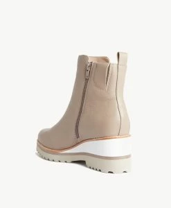 Bank Ankle Boot -Shoe Shop Bank23wMCDO Taupe Leather 4