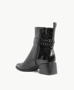 Blake Ankle Boot -Shoe Shop Blake23wMCDO Black Croc Leather 4