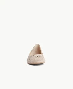 Brisk Ballet -Shoe Shop Brisk21sMCDO Taupe Suede 3
