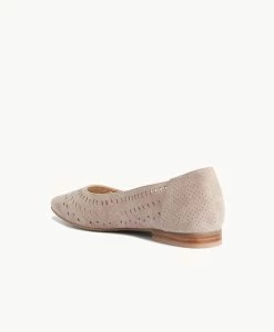 Brisk Ballet -Shoe Shop Brisk21sMCDO Taupe Suede 4
