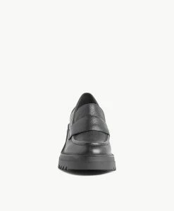 Button Loafer 8 Button Loafer -Shoe Shop Button23wMCDO Black Leather 3