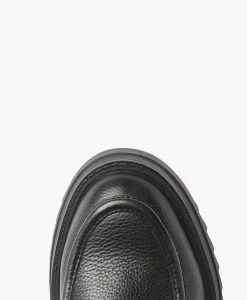 Button Loafer 10 Button Loafer -Shoe Shop Button23wMCDO Black Leather 5