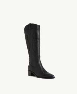 Buxton Western Knee High Boot