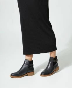 Camper Ankle Boot -Shoe Shop Camper22wMCDO Black Leather 0202