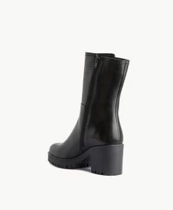 Cara Ankle Boot -Shoe Shop Cara22wONLO Black Leather 4