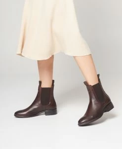 Cecile Ankle Boot -Shoe Shop Cecile22wURBO Chestnut Leather 0154