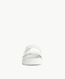 Chica Slide -Shoe Shop Chica W White Leather 3