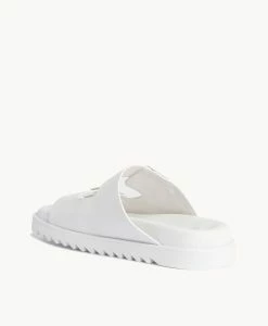 Chica Slide -Shoe Shop Chica W White Leather 4