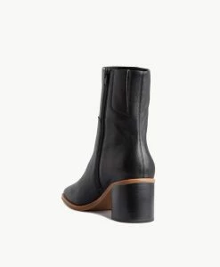 Dakota Ankle Boot -Shoe Shop Dakota22wMCDO Black Leather 4