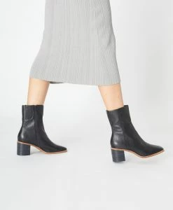 Dakota Ankle Boot -Shoe Shop Dakota22wMCDO Black Leather 32