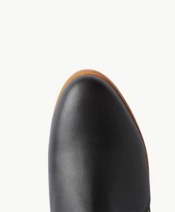 Dash Flat -Shoe Shop Dash22wMCDO Black Leather 5