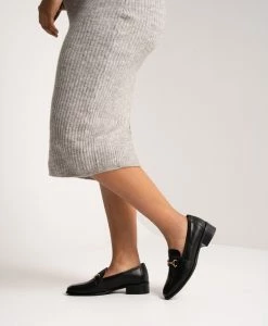 Delicia Loafer -Shoe Shop Delicia23wVTSO Black Leather2788 WEB