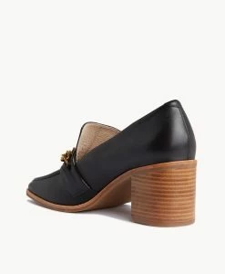 Delphie Loafer -Shoe Shop Delphie23wMCDO Black Leather 4 1