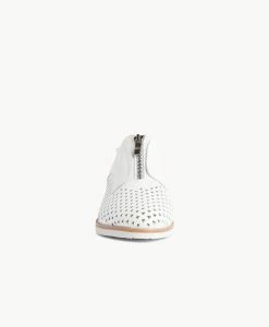 Demi Flat -Shoe Shop Demi21sVTSO White Perf 3