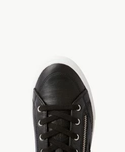 Dianna Zip Sneaker -Shoe Shop Dianna Zip W Black Leather 5