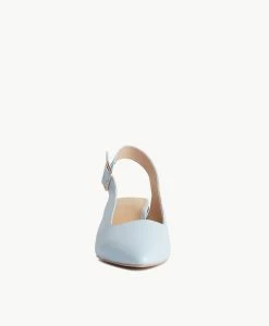 Dolce Slingback -Shoe Shop Dolce21sMCDO Powder Blue Leather 3 1