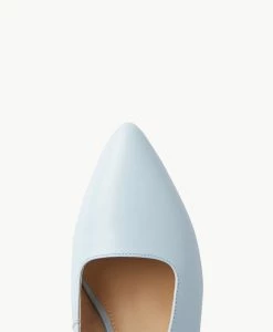 Dolce Slingback -Shoe Shop Dolce21sMCDO Powder Blue Leather 5 1