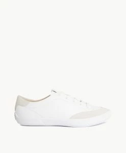 Domino Sneaker -Shoe Shop Domino W White Grey Suede 2