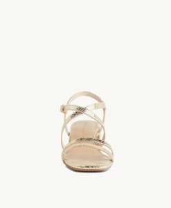 Doris Strappy Sandal 8 Doris Strappy Sandal -Shoe Shop Doris22sMCDO Gold Reptile 3 1