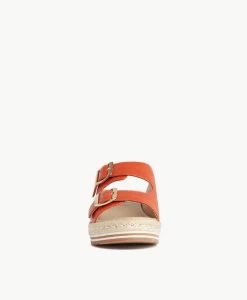 Eagle Wedge Sandal -Shoe Shop Eagle22sMCDO Burnt Orange 3 1