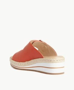 Eagle Wedge Sandal -Shoe Shop Eagle22sMCDO Burnt Orange 4 1