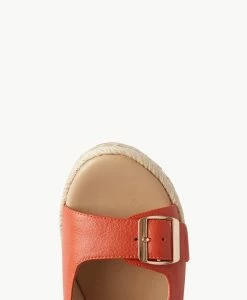Eagle Wedge Sandal -Shoe Shop Eagle22sMCDO Burnt Orange 5 1