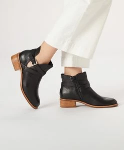 Ebba Ankle Boot -Shoe Shop Ebba21wMCDO Black Leather Hero