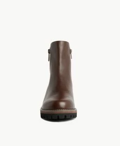 Edge Combat Boot -Shoe Shop Edge23wMCDO Dark Coffee Leather Dark Croc 3