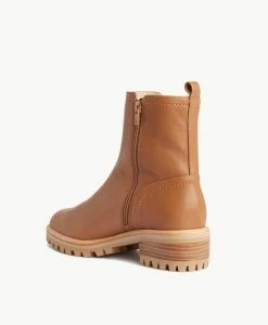 Edwina Ankle Boot -Shoe Shop Edwina23wMCDO Tawny Leather 4