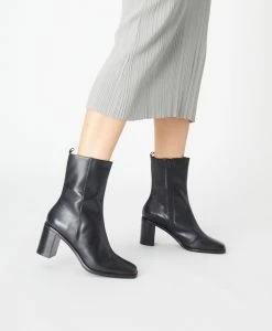 Elche Ankle Boot -Shoe Shop Elche22wMCDO Black Leather 65