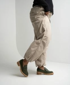 English Loafer -Shoe Shop English23wMCDO Olive Leather Olive Croc5456 WEB