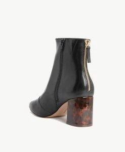 Fable Ankle Boot -Shoe Shop Fable23wMCDO Black Leather 4