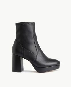 Felon Platform Boot -Shoe Shop Felon22wMCDO Black Leather 2