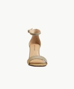 Fleet Heeled Sandal -Shoe Shop Fleet15sMCDO Beige Sparkle 3 2