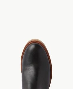 Flora Ankle Boot 10 Flora Ankle Boot -Shoe Shop Flora23wURBO Black Leather 5