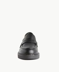 Fran Loafer -Shoe Shop Fran22wSLMO Black Leather 3