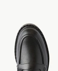 Fran Loafer -Shoe Shop Fran22wSLMO Black Leather 5