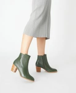 Frankfurt Ankle Boot -Shoe Shop Frankfurt22wMCDO Olive Leather 71