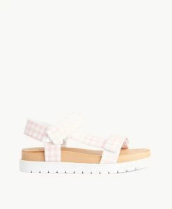 Jax Sneaker -Shoe Shop Jax W Pink Gingham 2 2