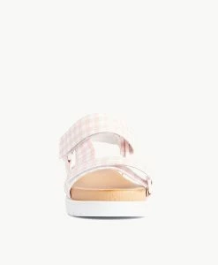 Jax Sneaker -Shoe Shop Jax W Pink Gingham 3 1