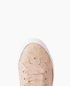 Krisp Sneaker -Shoe Shop Krisp W Pink Embroidery 5