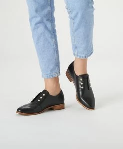 Landi Dress Flats 11 Landi Dress Flats -Shoe Shop Landi21wMCDO Black Leather Hero 1