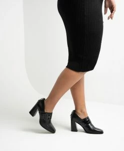 Markle Heel -Shoe Shop Markle23wMCDO Black Leather Black Croc7209 WEB