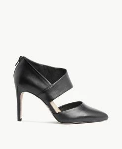 Marla Heel -Shoe Shop Marla23wMCDO Black Leather 2