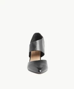 Marla Heel -Shoe Shop Marla23wMCDO Black Leather 3