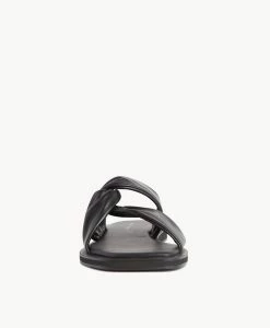 Misty Sandal -Shoe Shop Misty22sURBO Black Leather 3